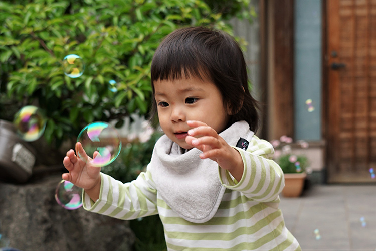 【写真】今度こそ！／1歳4カ月