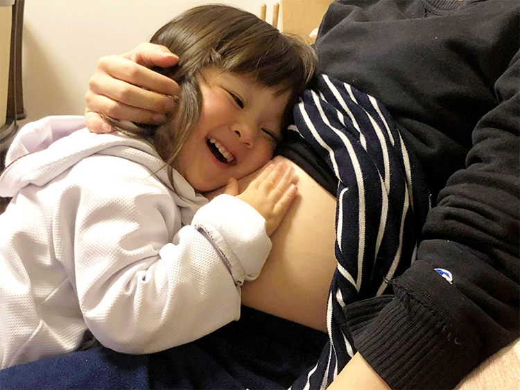 【写真】そこにいるの?/2歳2ヵ月