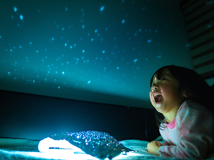 【写真】手作りの星空/4歳1カ月