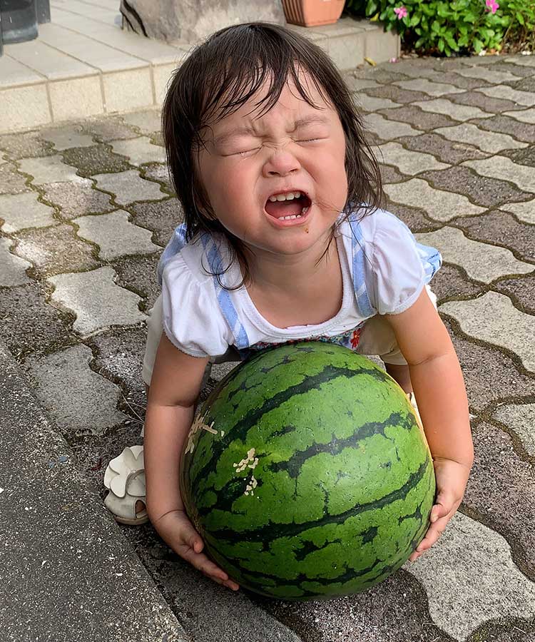 【写真】もちあがらない~!!/1歳11カ月