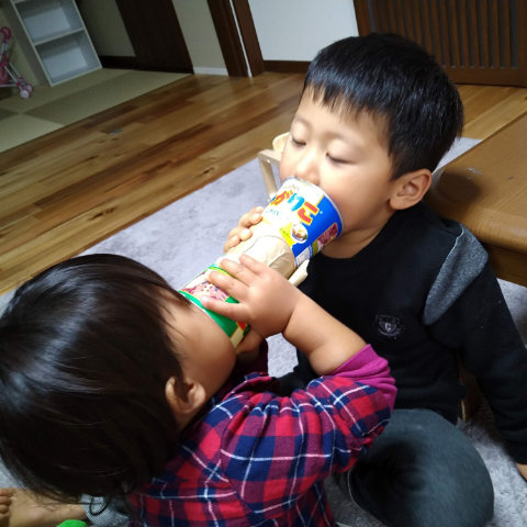 【写真】大声くらべ／2歳2カ月、3歳11カ月