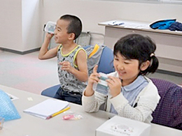 伝言ちゃん(ICレコーダー)の様子