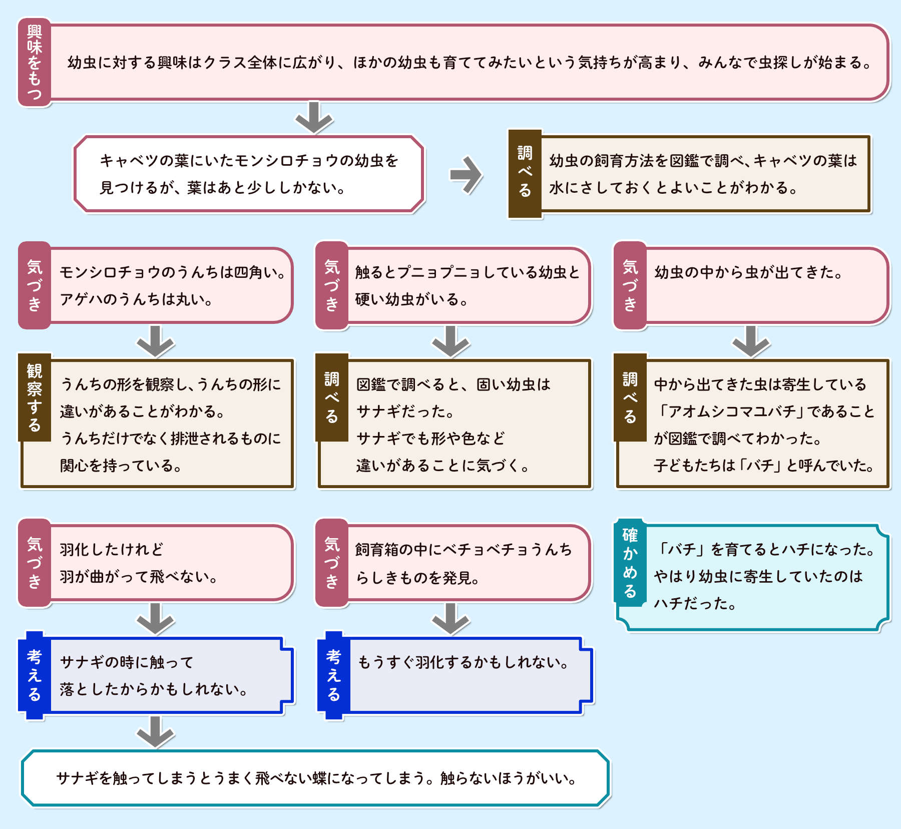 実践の考察図